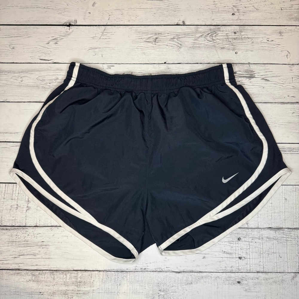 Nike Women's Navy Blue Running Shorts